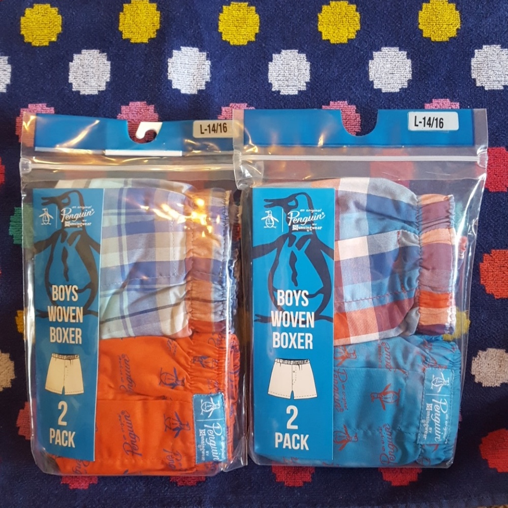 Boys size 14/16 Penguin brand boxer shorts